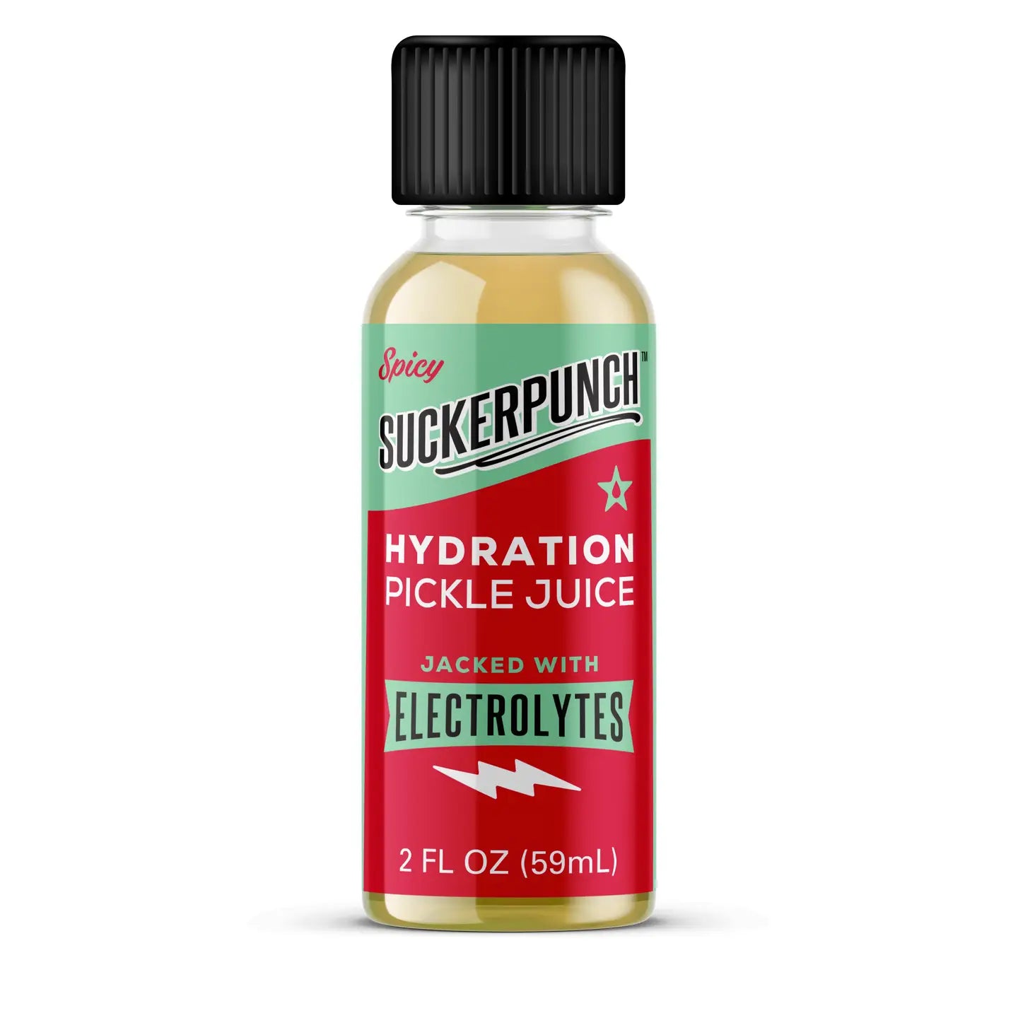 Spicy Pickle Juice Electrolyte Shot 2oz