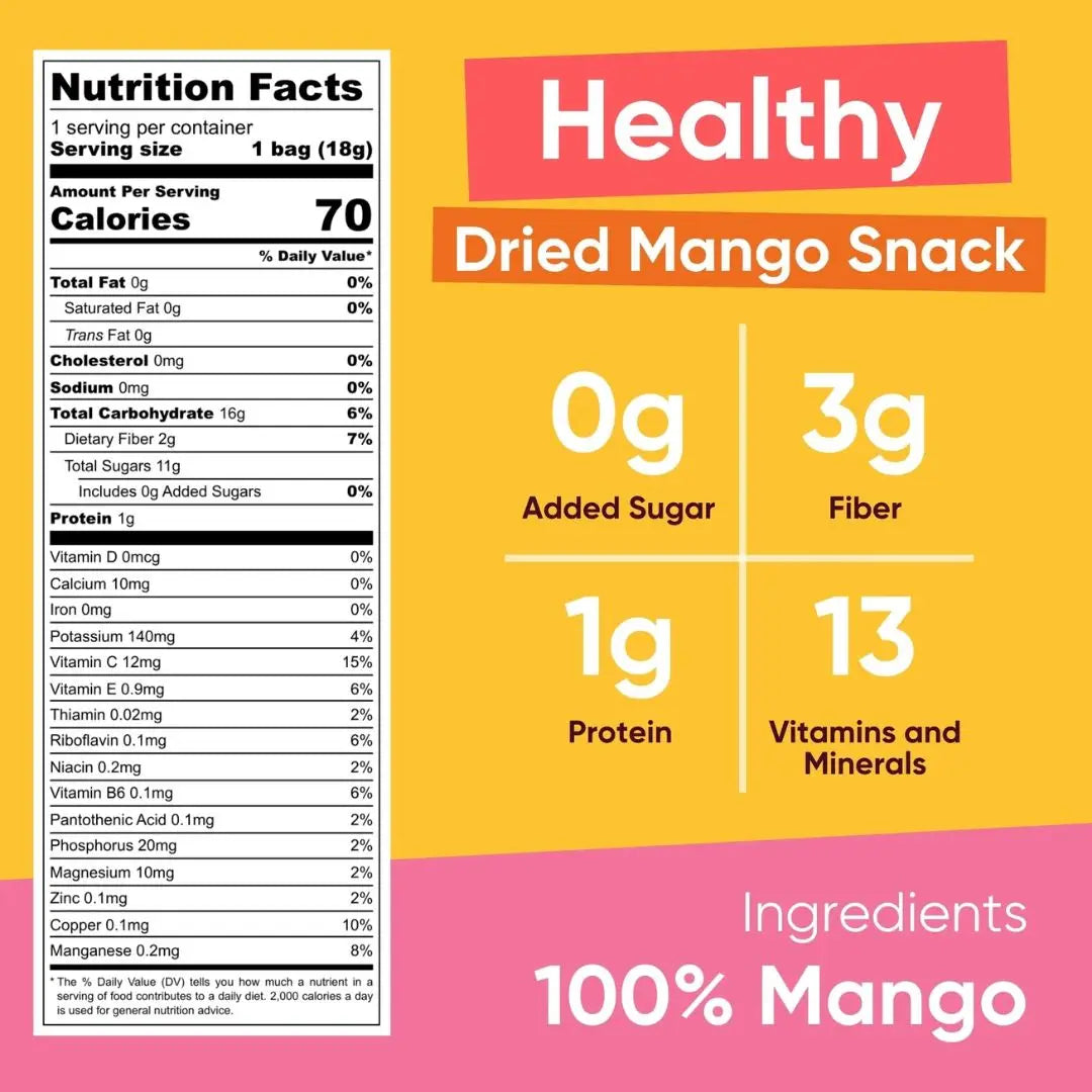 Dried Fruit & Veggie Chips Variety Pack: Gluten Free, Vegan 6 units